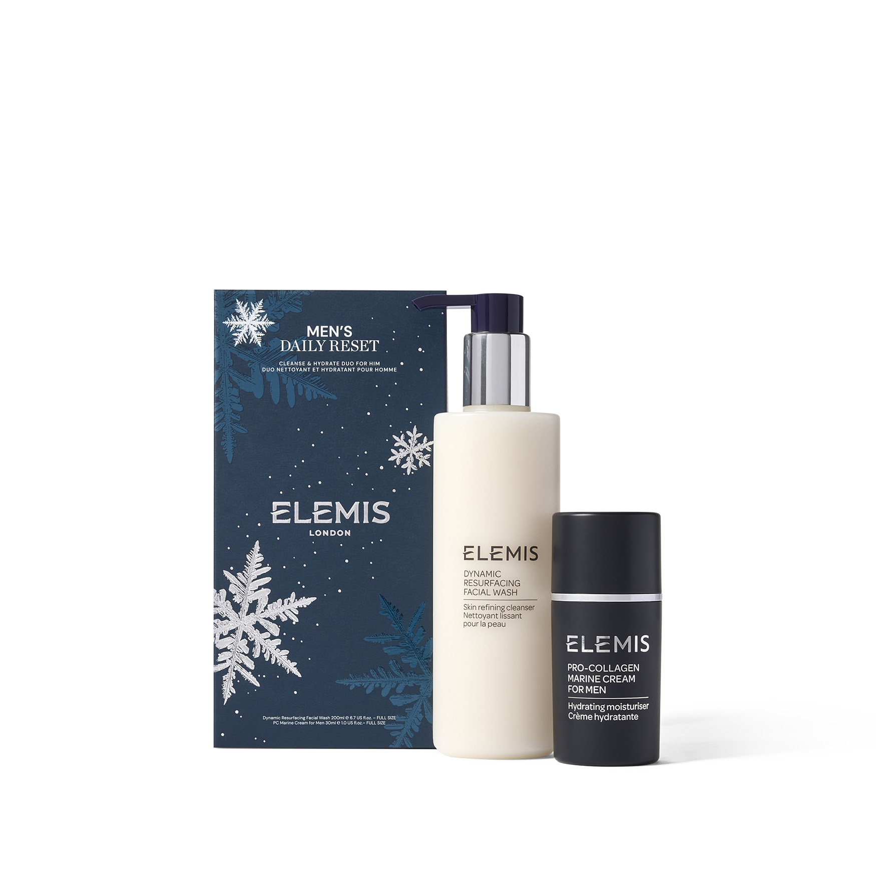 Щоденний заряд енергії для чоловіків ELEMIS Men's Daily Reset Kit